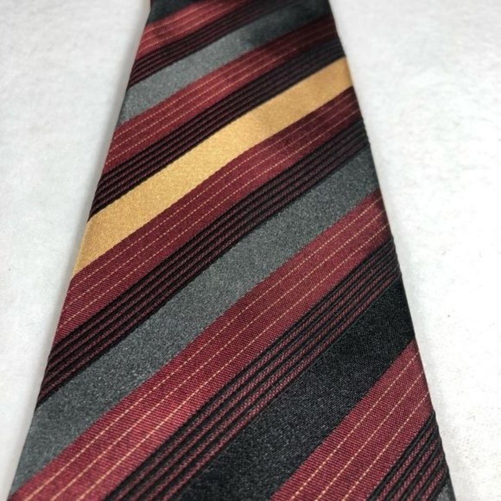 Peacock Tie Silk Handmade Colorful Necktie Rainbow Stripe LGBT Handmade Classic